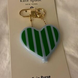 Kate Spade Heart Keychain Coin Purse